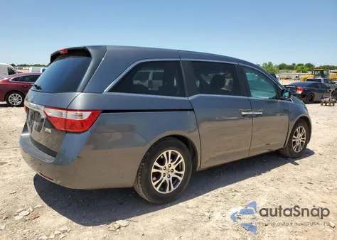2012 Honda Odyssey Exl z USA, uszkodzony, nr VIN 5FNRL5H65CB133699